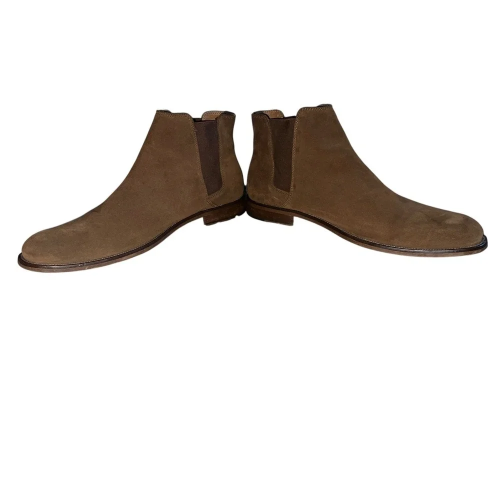 Aldo brown suede ankle boots Normcore Preppy Sz 12